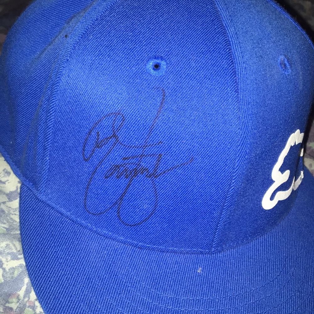 *signed* Ricky Fowler Puma Golf Cap